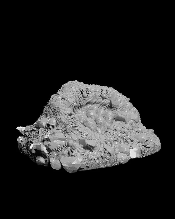 Under Dark Prop Set - Terrain - 10 pc - 32mm - Resin - Unpainted