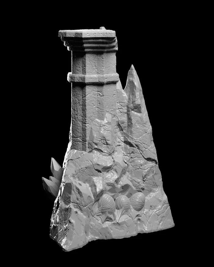 Under Dark Prop Set - Terrain - 10 pc - 32mm - Resin - Unpainted