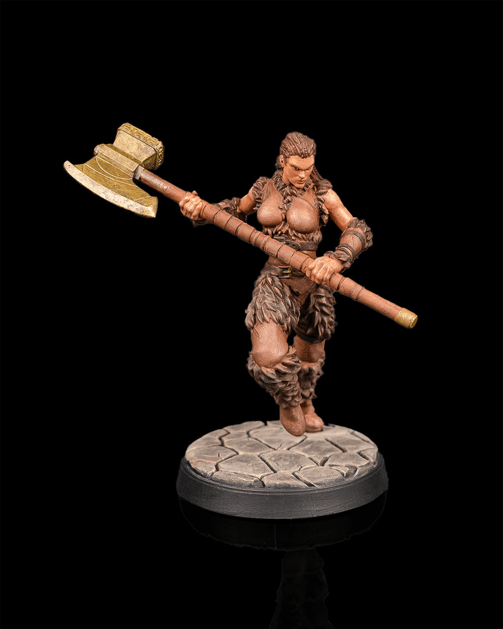 Rinessa Brutus - Barbarian - 32mm - Resin - Unpainted
