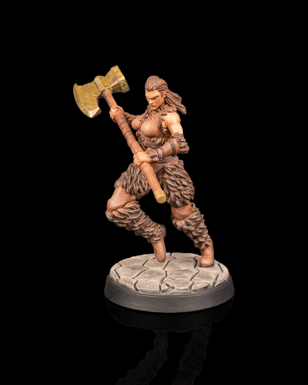 Rinessa Brutus - Barbarian - 32mm - Resin - Unpainted