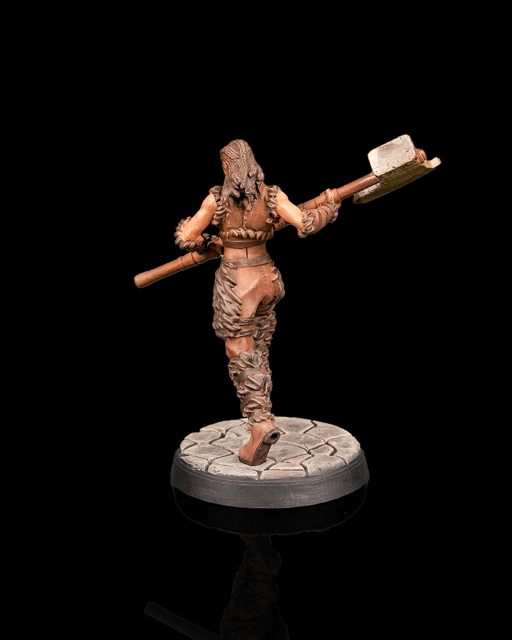 Rinessa Brutus - Barbarian - 32mm - Resin - Unpainted