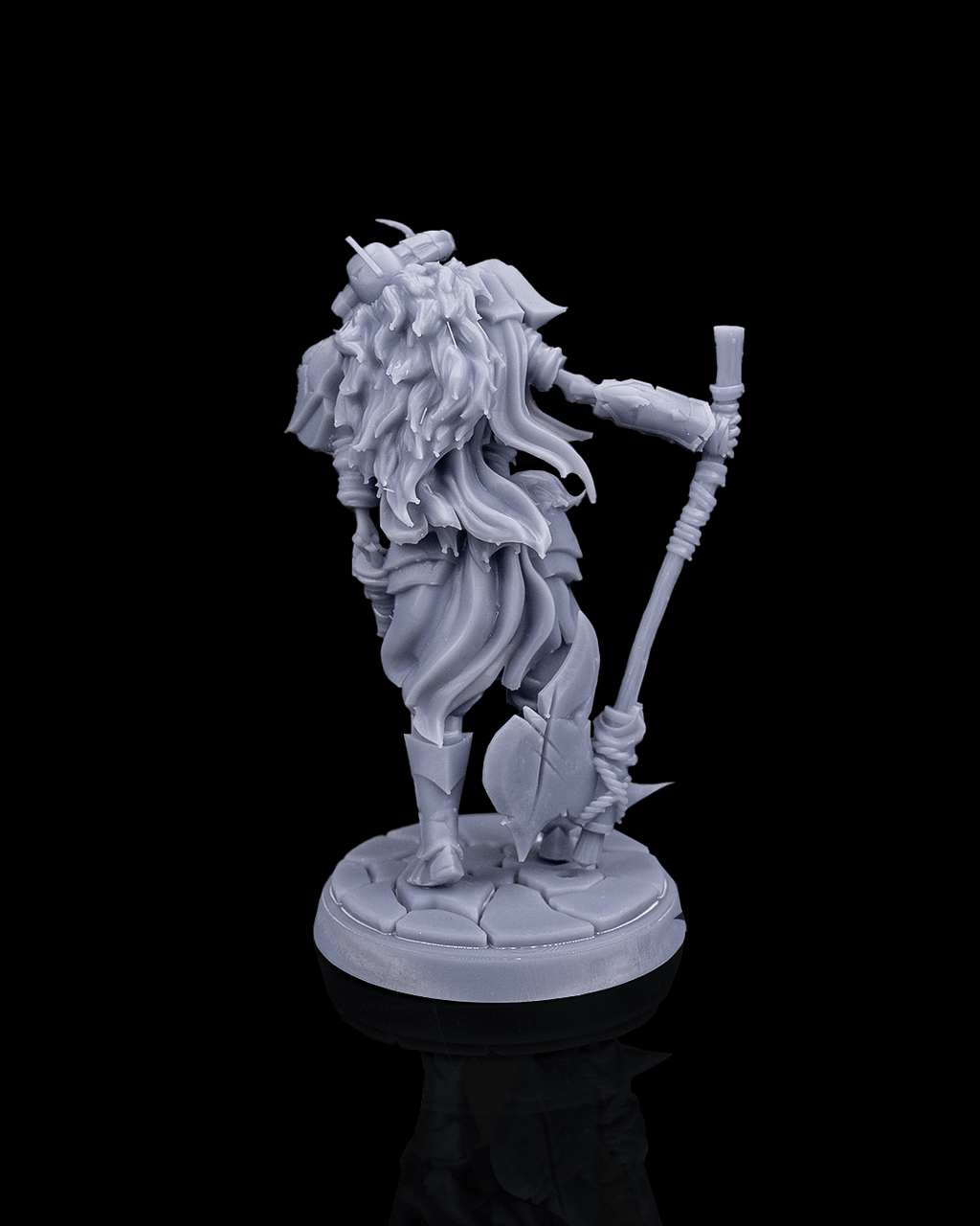 Skeletal Berserker  - Enemy - 32mm - Resin - Unpainted