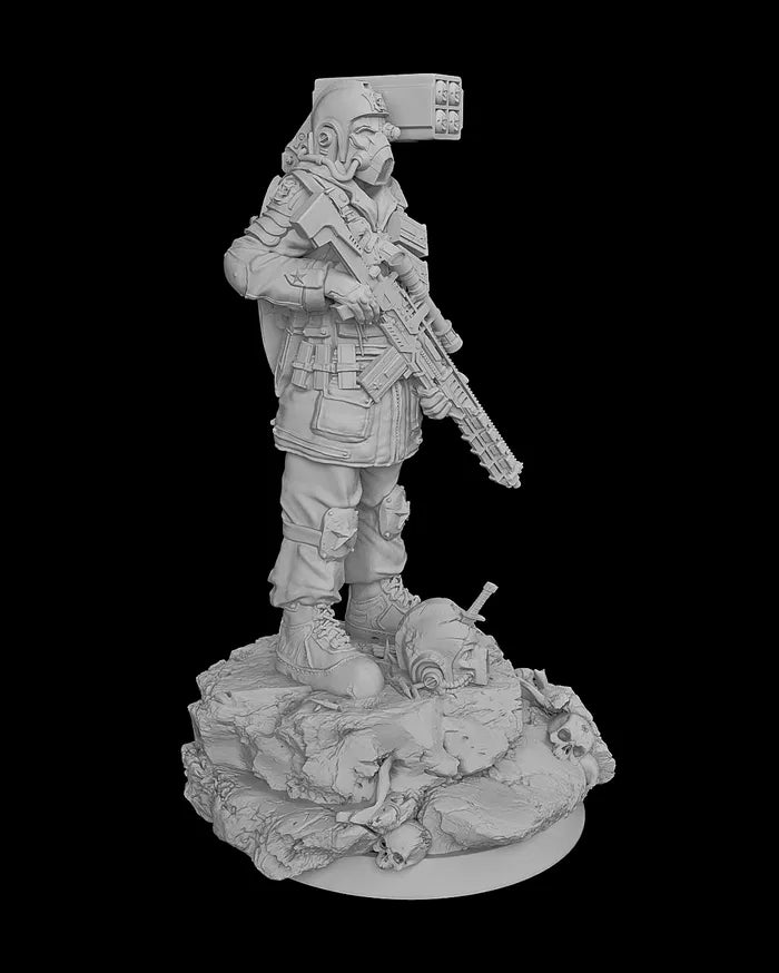 SNIPER TROOPER - Science Fiction - Human - 32mm - Unpainted