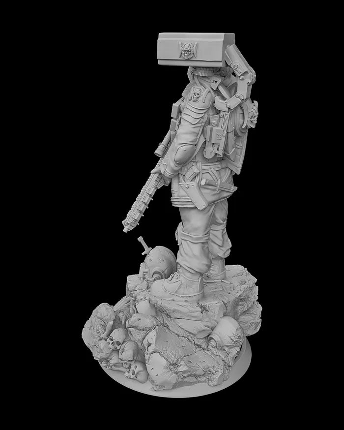 SNIPER TROOPER - Science Fiction - Human - 32mm - Unpainted