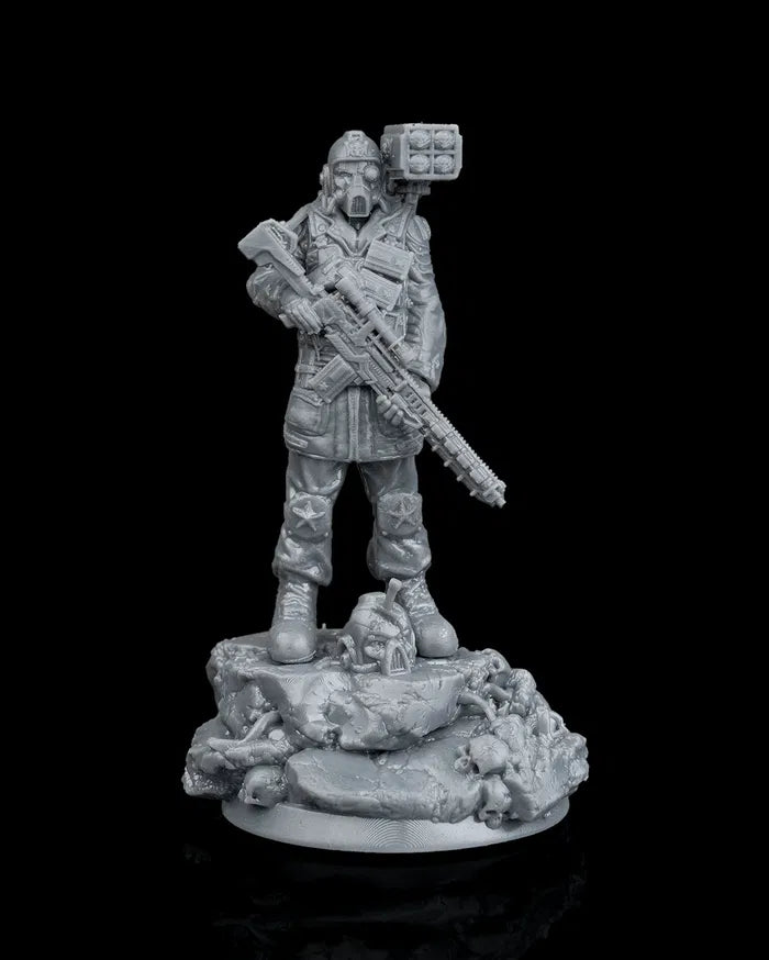 SNIPER TROOPER - Science Fiction - Human - 32mm - Unpainted