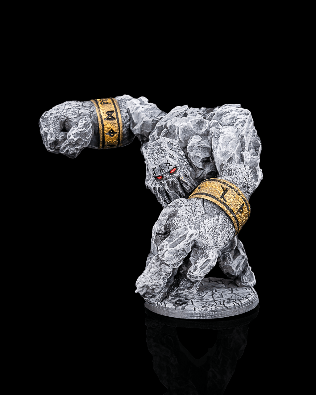 Stone Golem - Enemy - 32mm - Resin - Unpainted – Howling Owlbear