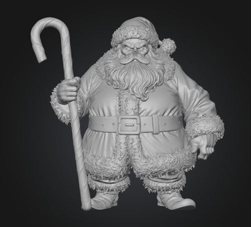 Santa Lich - Christmas 2025 - Limited print. 32mm - Resin - Unpainted