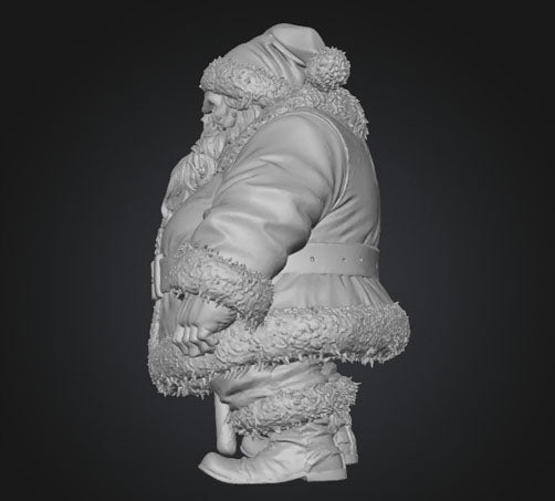 Santa Lich - Christmas 2025 - Limited print. 32mm - Resin - Unpainted