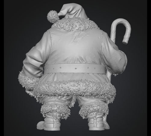 Santa Lich - Christmas 2025 - Limited print. 32mm - Resin - Unpainted