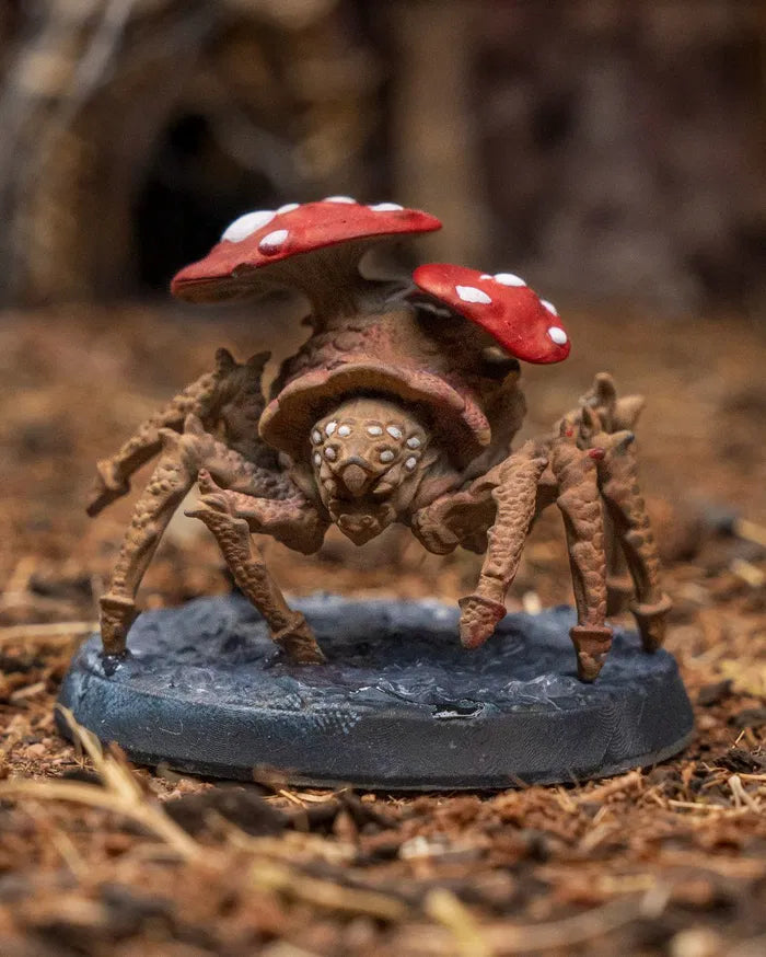 Spidershroom  Three Shroom - Spider - 32mm - Resin - Unpainted