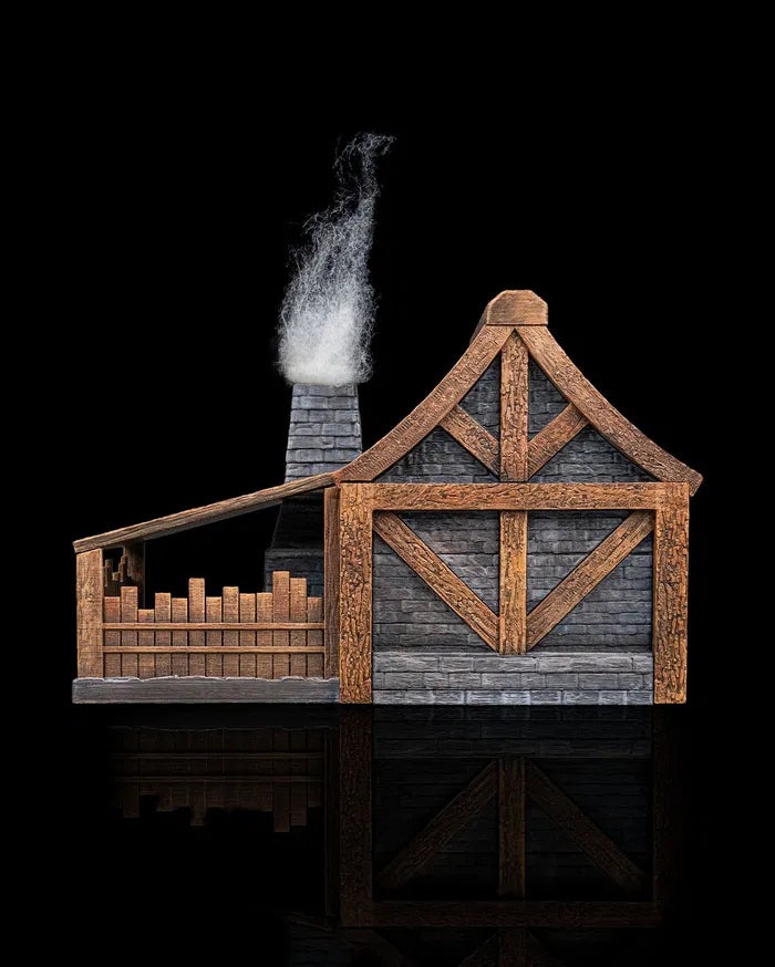 The Grinning Hammer - Blacksmith - Terrain - 32mm Scale - Unpainted