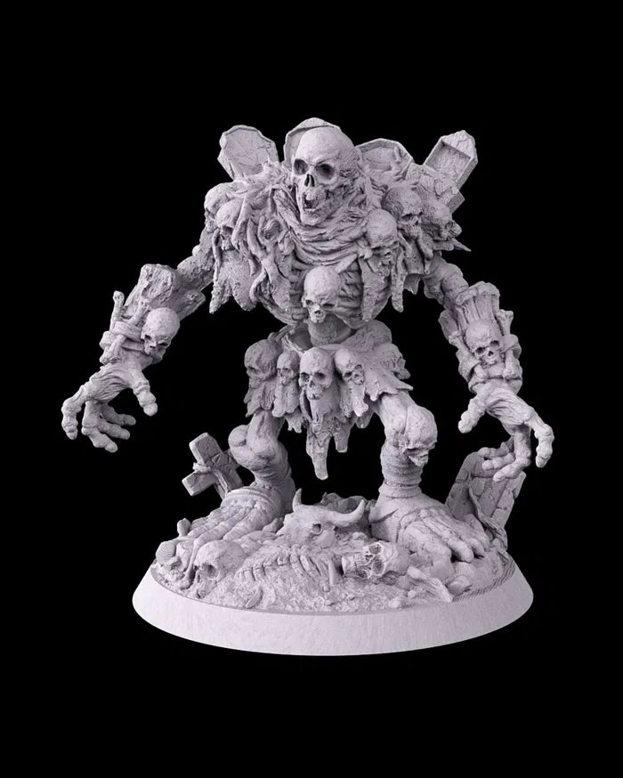 Tombstone Golem - Horror - 32mm - Unpainted