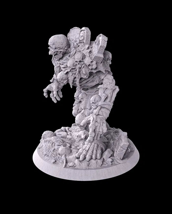 Tombstone Golem - Horror - 32mm - Unpainted