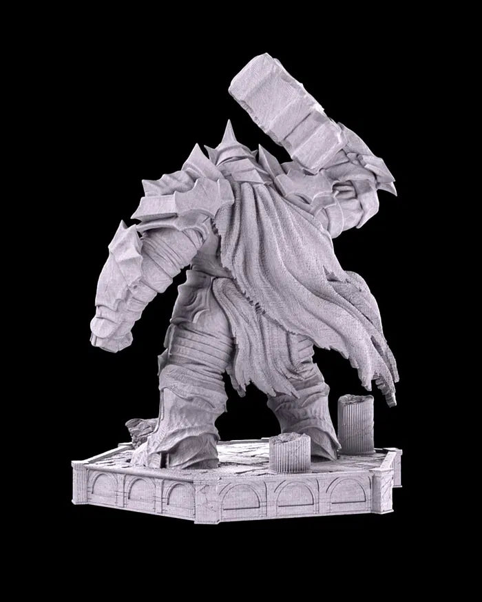 Warden Golem  Painted model - 32mm - Unpainted