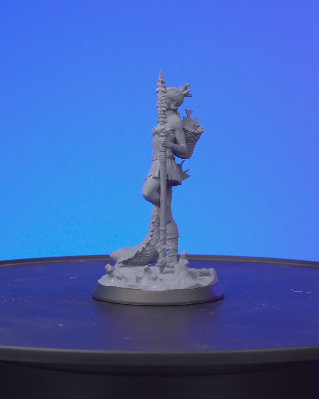 Chieftain Naomi - Pirate - 32mm - Resin - Unpainted