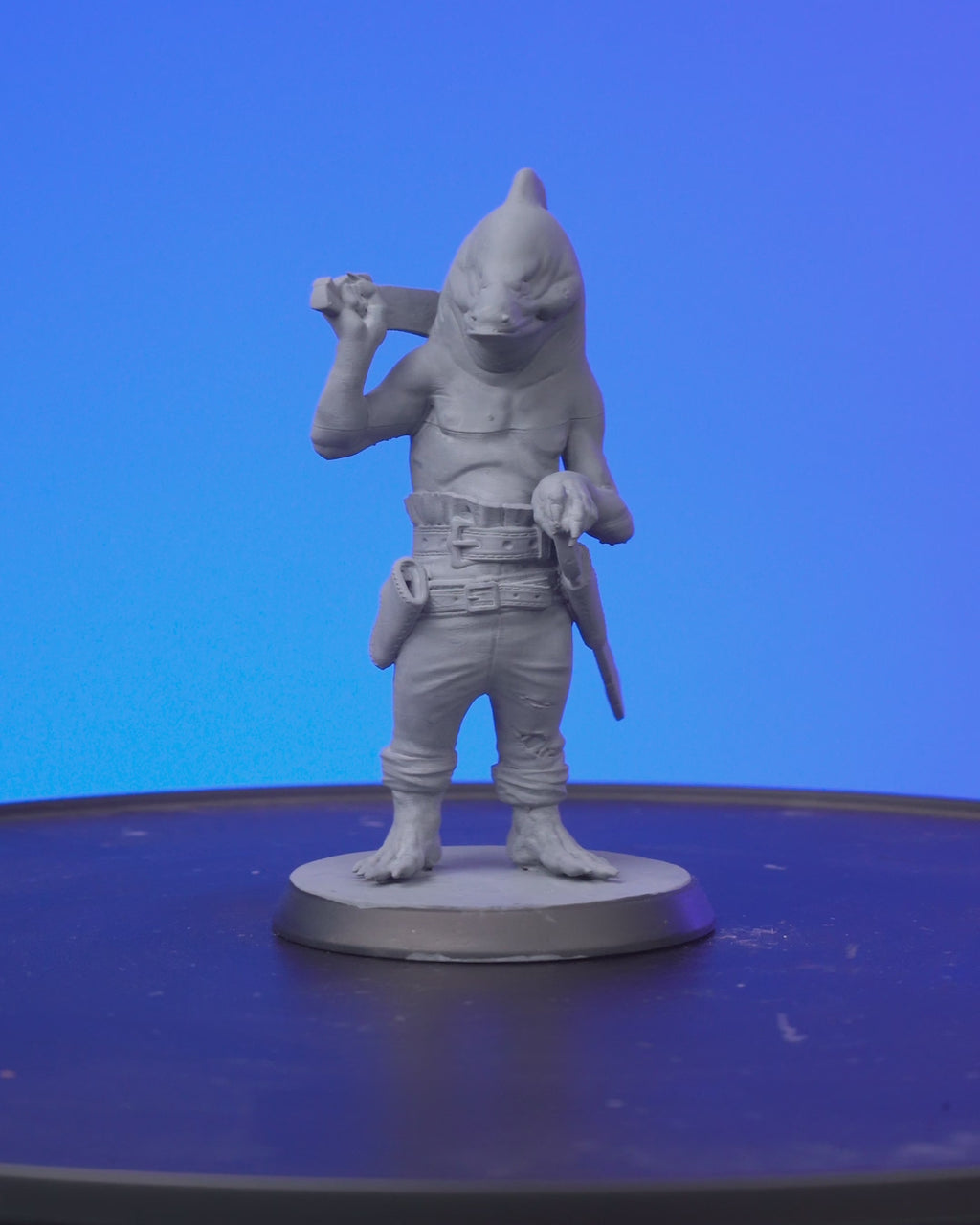 Kuo-toa - Pirate - Fishman - 32mm - Unpainted