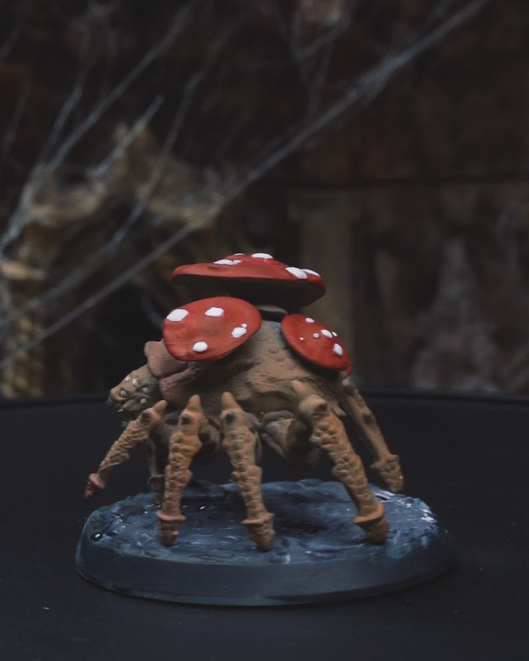 Spidershroom  Three Shroom - Spider - 32mm - Resin - Unpainted