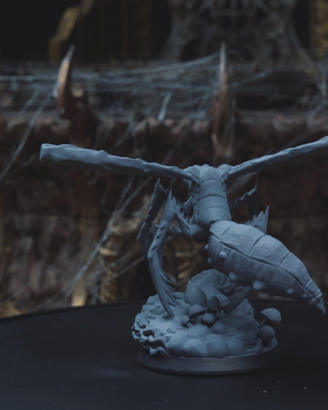 Giant Flying Insect - Insechnid One - 32mm - Resin - Unpainted
