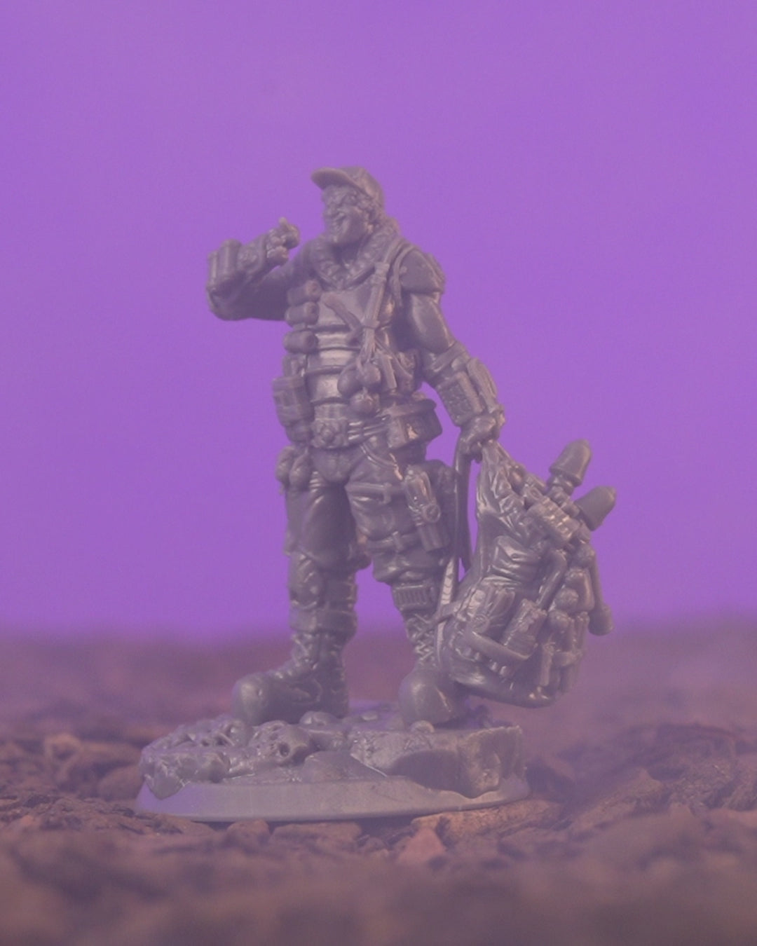 BOMBER TRUCKER - Science Fiction - 32mm - Unpainted