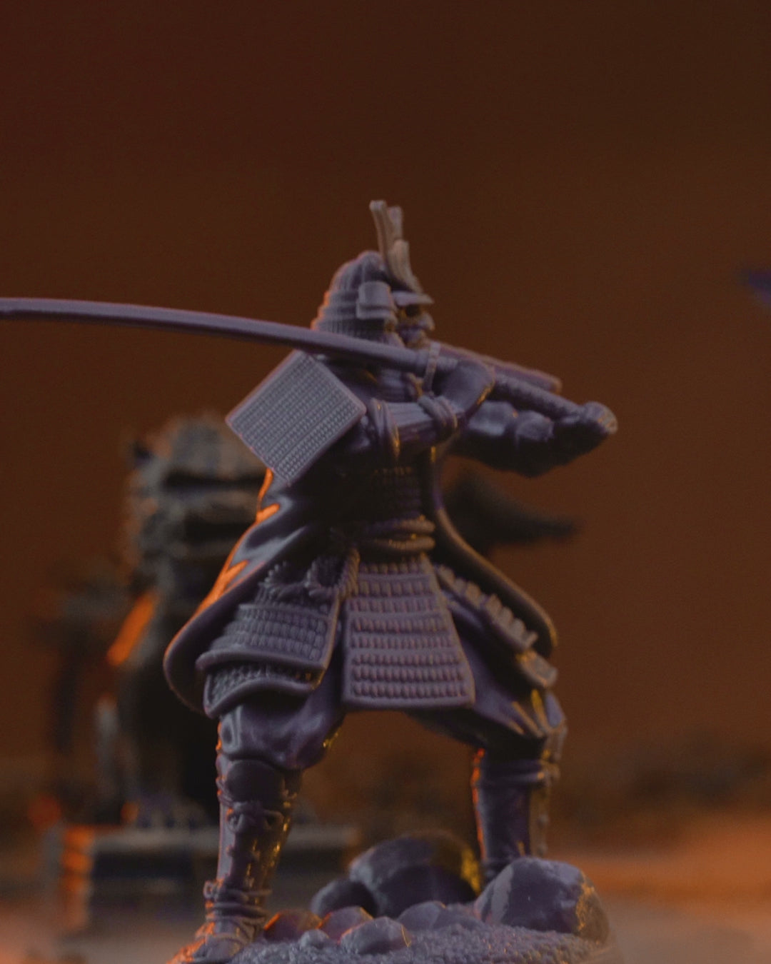 Haruka, The Indomitable Spirit - Human Samurai 32mm Unpainted