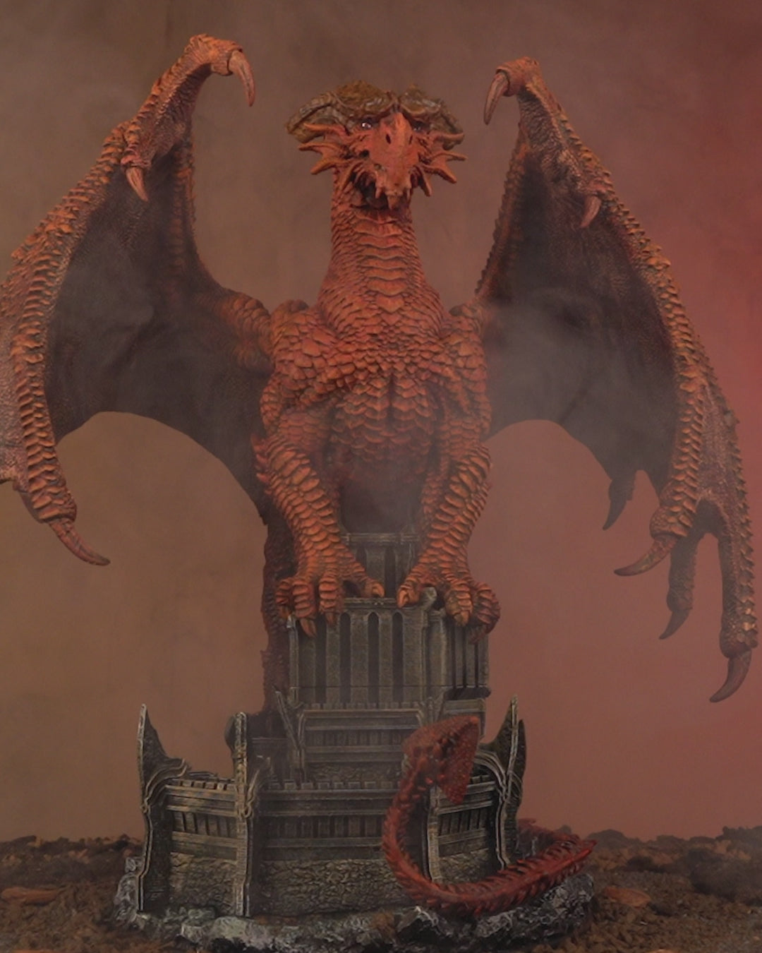 Arnya, The Ember Wing - Dragon - 32mm - Unpainted.