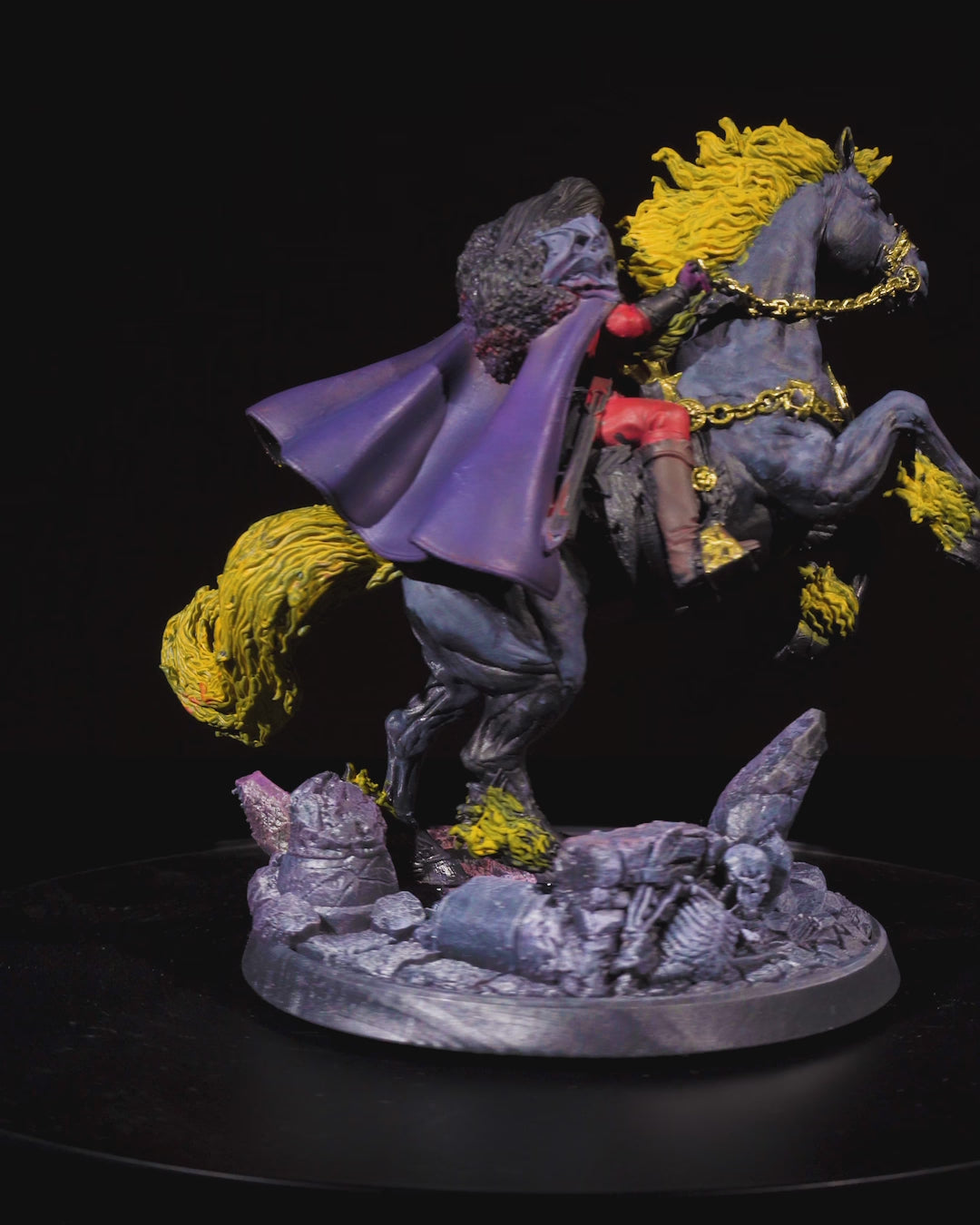 Vyesant On Nightmare - Vampire Lord - 32mm - Unpainted