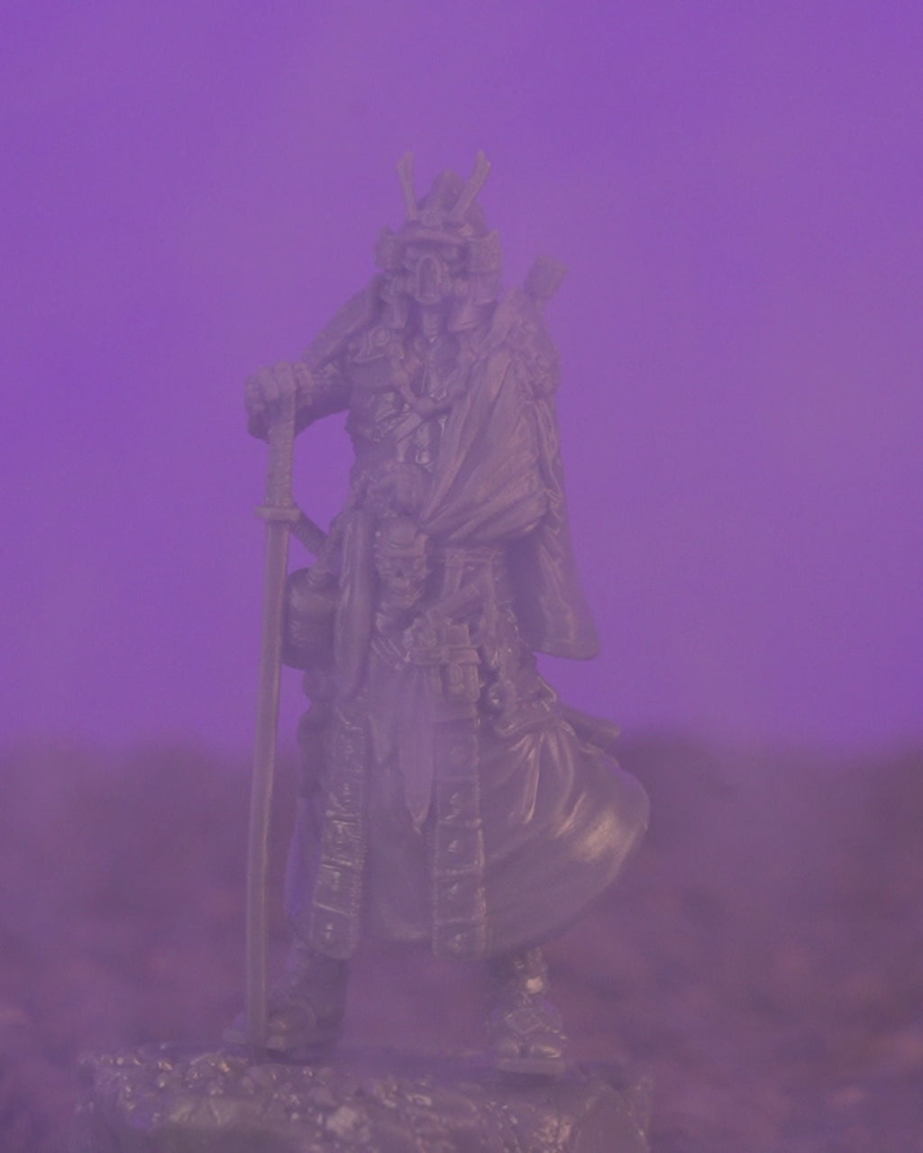 CYBER SAMURAI - Science Fiction - Human - 32mm - Unpainted