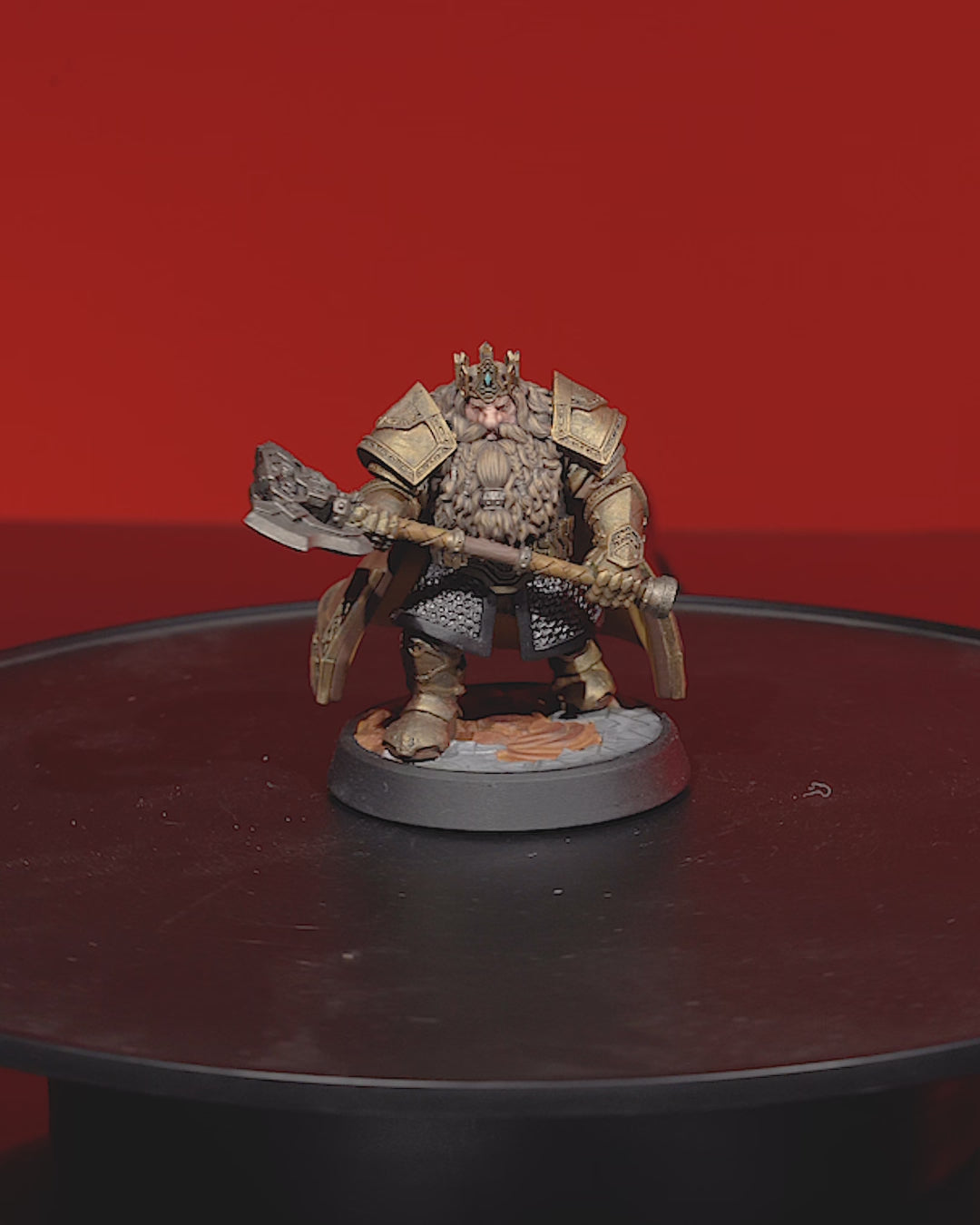 Dwarven King - 32mm - Resin - Unpainted