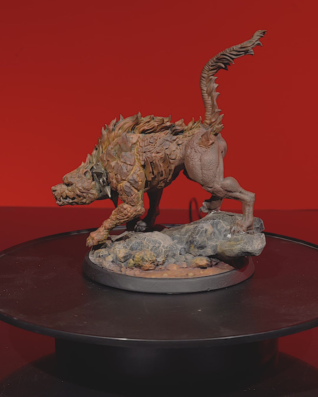 Fire Giant HellHound - 32mm Resin - Unpainted