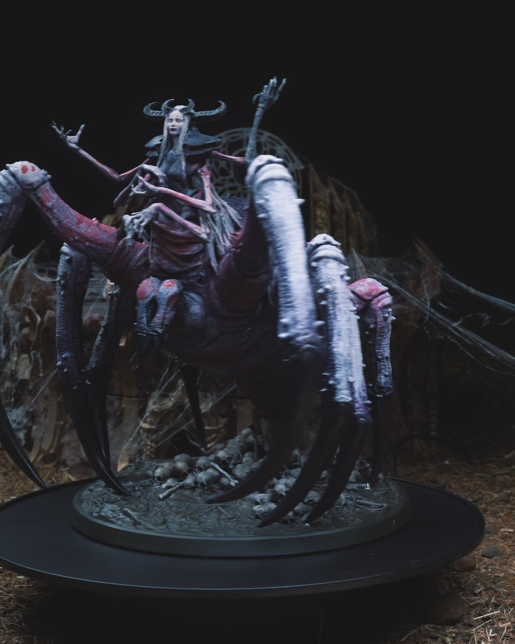 Spider Queen - Dark Elf - Drow - 32mm - Resin - Unpainted