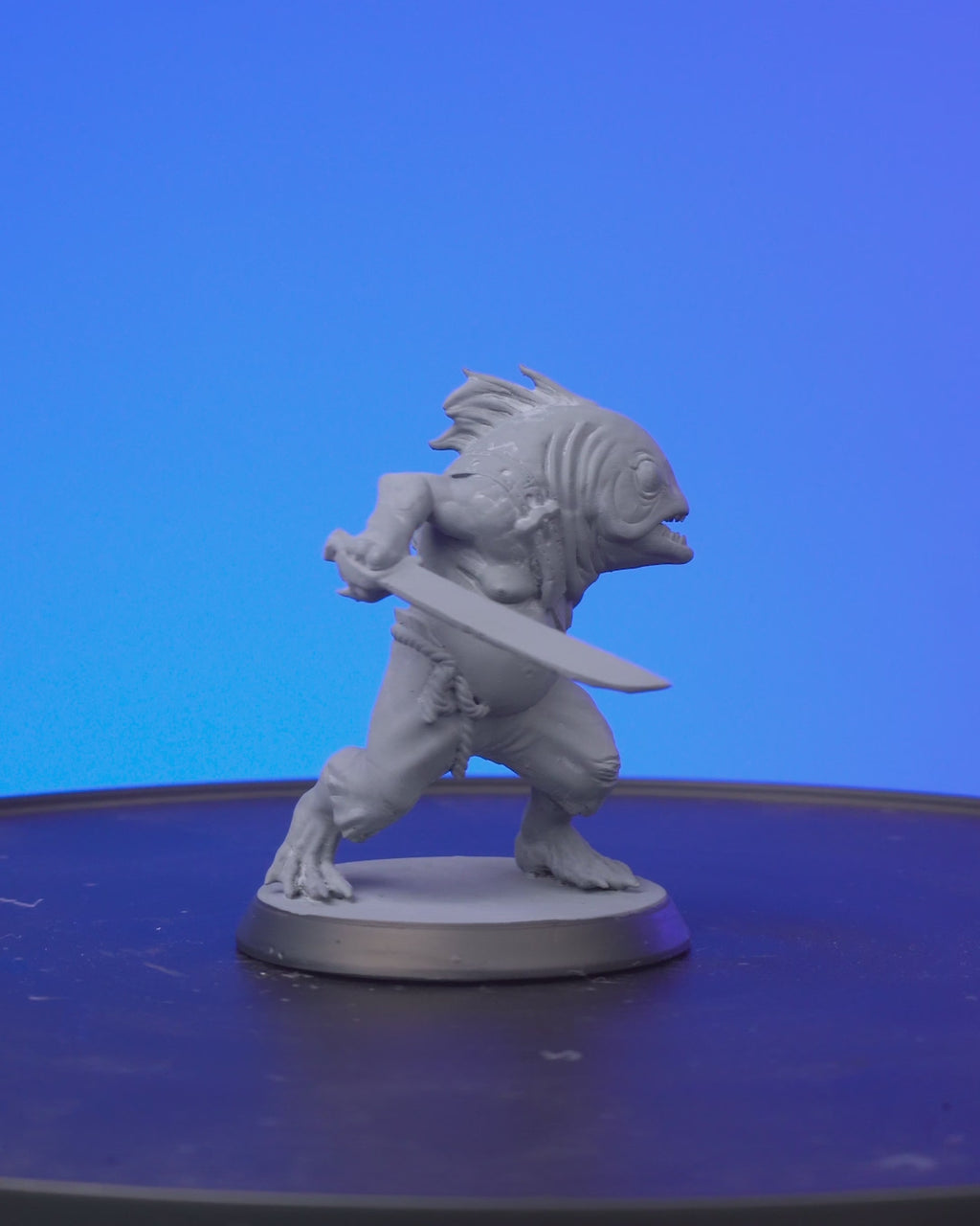 Kuo-toa , Chunky Pirate - 32mm - Resin - Unpainted