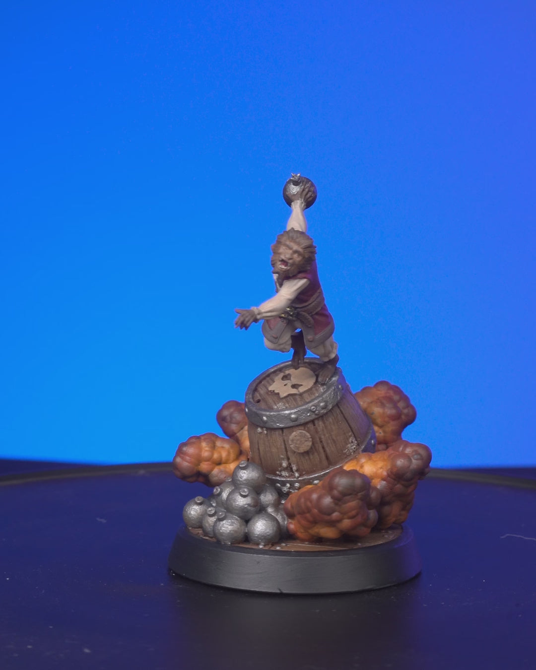 Bulah, Monkey Pirate - Resin - Unpainted