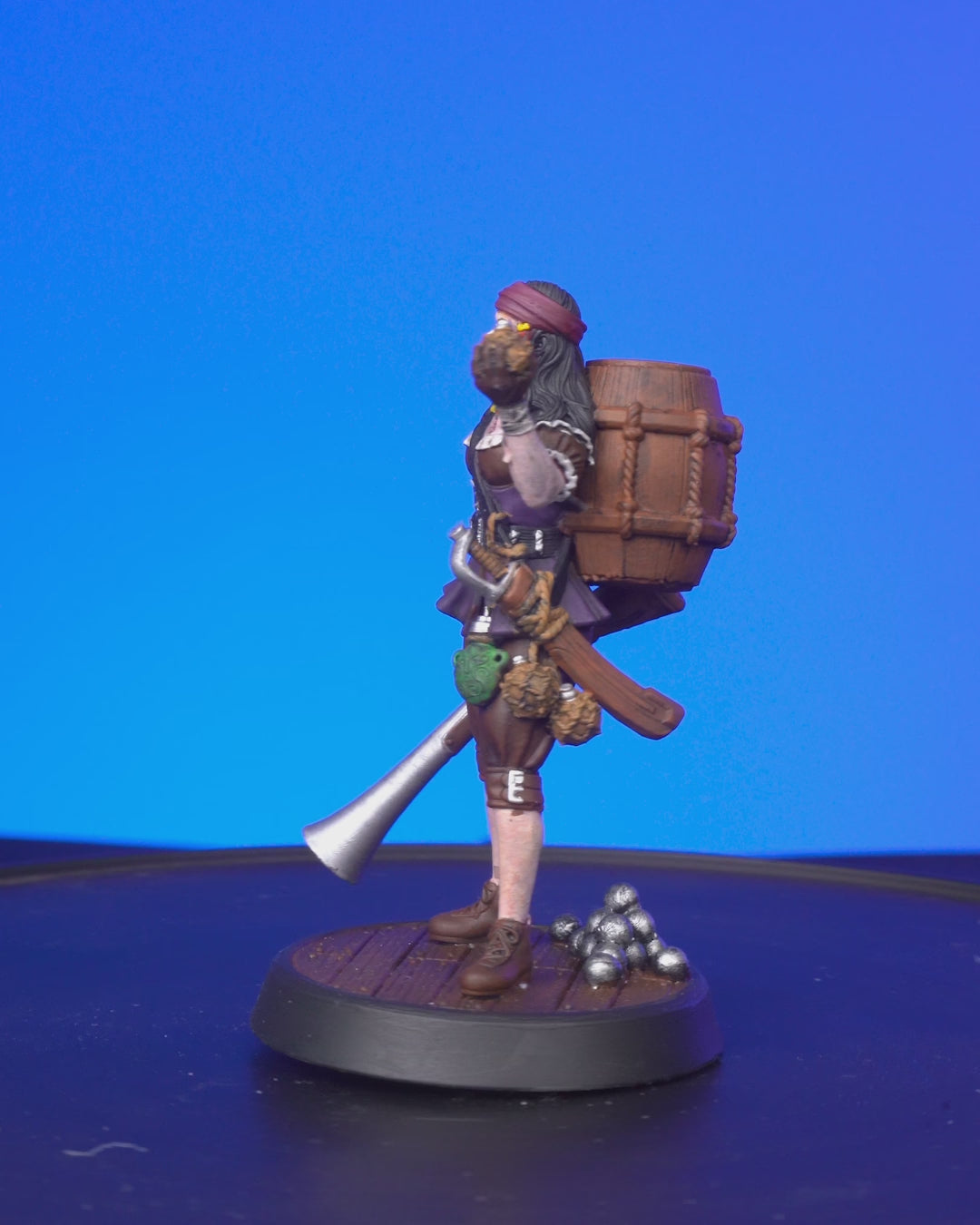 Dyna , Female Pirate - 32mm - Unpainted