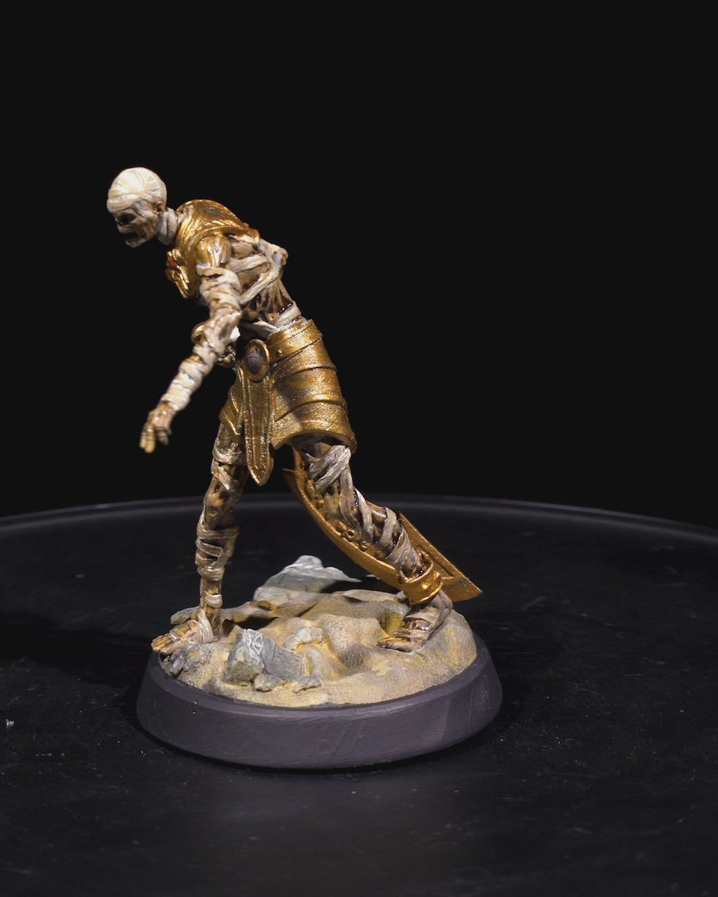 Mummy III - 32mm - 3D Printed Resin - Unpainted