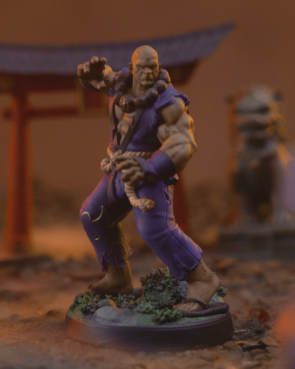 Daiki, The Silent Sage - Human Monk 32mm - Unpainted